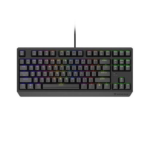 Genesis Gaming Keyboard Thor 230 Tkl US RGB Mechanical Outemu Brown Black Hot Swap (NKG-2079) (GNSNKG-2079)