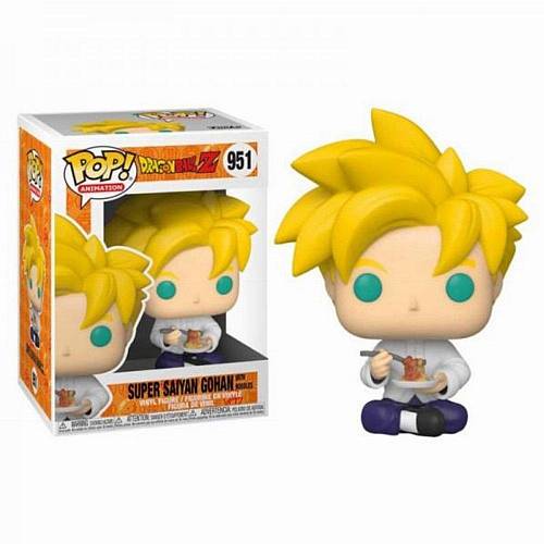 Funko Pop! Animation: Dragon Ball Z - Super Saiyan Gohan Eating Noodles #951 (FNK86651)