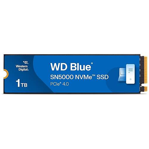 Western Digital Δίσκος SSD Blue SSD 3D 1TB M.2 2280 SN5000 (WDS100T4B0E)