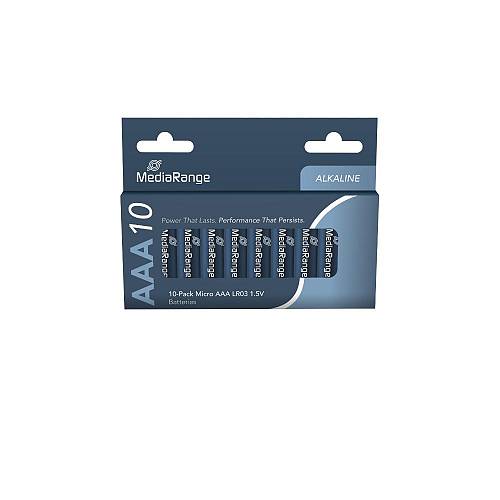 Αλκαλική Μπαταρία MediaRange Premium AAA 1.5V (LR3) (10 Pack) (MRBAT102)
