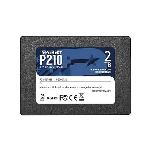 Patriot P210 2 TB Black SATA 6 Gb/s 25" (P210S2TB25) (PATRP210S2TB25)
