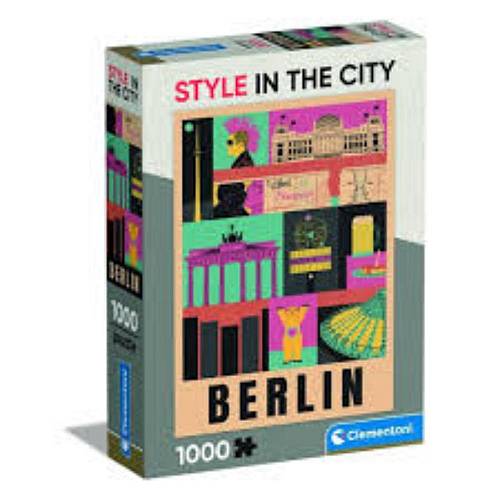 Clementoni Puzzle Style in the City Collection - Berlin 1000pcs (39845) (CLE39845)