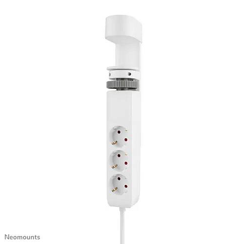 Neomounts VOLT Desk Clamp socket with Quick-charge USB Ports, 3x type-F 230V, 1x USB-A 18W, 2x USB-C 20W (DS22-840BL6) (NEODS22-840BL6)