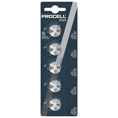 Duracell Procell CR2025 lithium batteries (DUR20200)