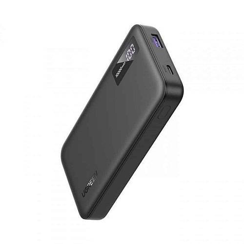 Ugreen Powerbank 10000mAh PB311 USB + USB-C 20W PD czarny (25742) (UGR25742)