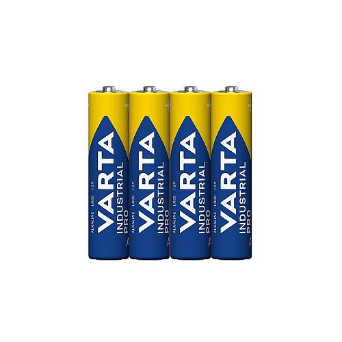 Varta Industrial Pro Αλκαλικές Μπαταρίες AAA LR03 1.5V 4τμχ (4003) (VART4003)