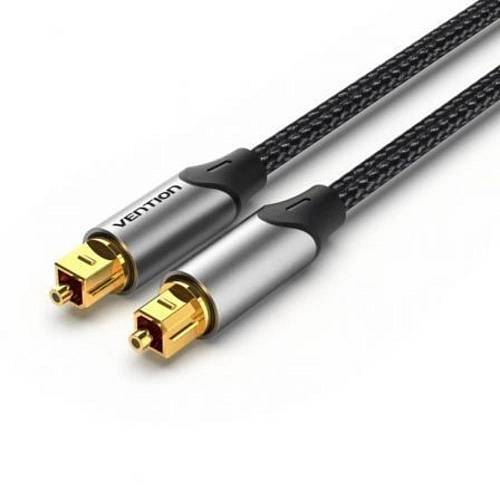 VENTION Optical Fiber Audio Cable 1.5M Black Aluminum Alloy Type (BAVHG) (VENBAVHG)
