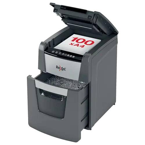 Rexel Optimum Auto+ 100x Paper Shredder Small Pieces (2020100XEU) (REX2020100XEU)
