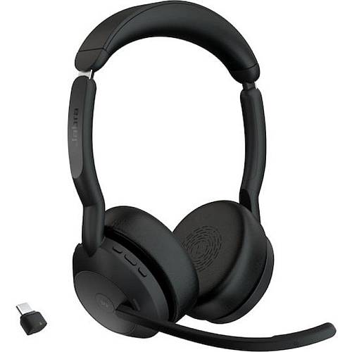Jabra Headset Evolve2 55 MS Stereo Bluetooth USB-C (25599-999-899) (JAB25599-999-899)