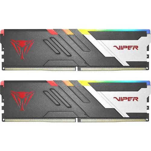 Patriot DIMM 32 GB DDR5-6000 2x 16 GB Dual-Kit Black Viper Venom RGB INTEL XMP AMD EXPO (PVVR532G600C30K) (PATRPVVR532G600C30K)