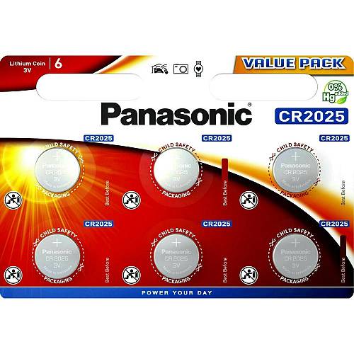 Panasonic CR2025 Mini Lithium battery (PAN17757)