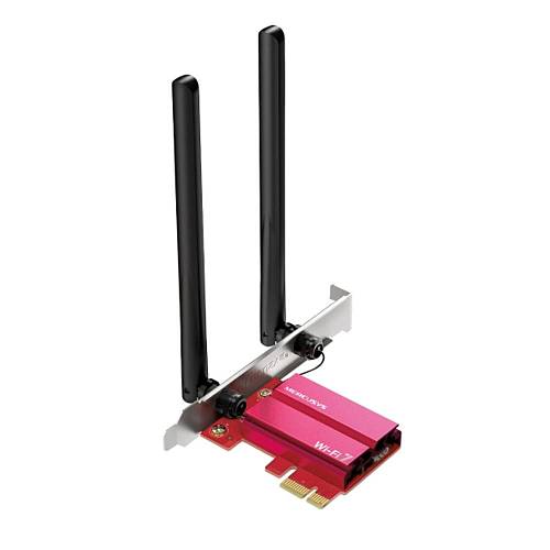 Mercusys BE6500 WiFi 7 Bluetooth 5.4 PCIe Adapter (MA37BE) (MERMA37BE)