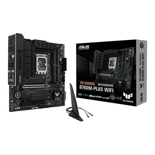 ASUS TUF GAMING B760M-PLUS WIFI II Intel B760 LGA 1700 micro ATX (90MB1HE0-M0EAY0) (ASU90MB1HE0-M0EAY0)