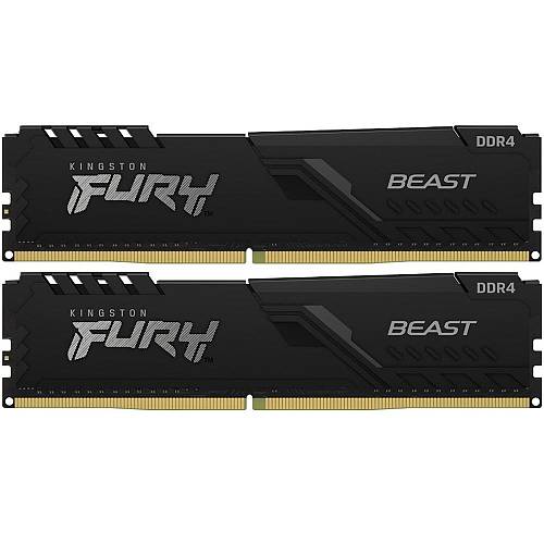 Kingston DDR4 Fury Beast 16GB/3600 CL1 (KF436C17BBK2/16) (KINKF436C17BBK2-16)