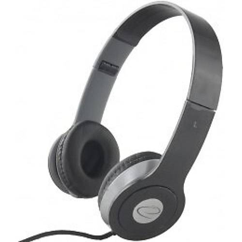 Esperanza Headphones Audio Stereo Eh145k Techno Black (EH145K) (ESPEH145K)