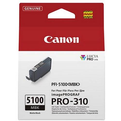 Canon Μελάνι Inkjet PFI-5100 Matte Black (6951C001) (CANPFI-5100MBK) *