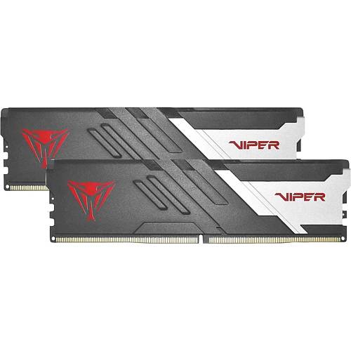 Patriot DIMM 32 GB DDR5-6200 2x 16 GB Dual-Kit Black/White Viper Venom RGB INTEL XMP (PVVR532G620C40K) (PATRPVVR532G620C40K)