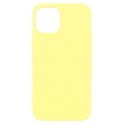 Θήκη Soft TPU inos Apple iPhone 12 Pro Max S-Cover Κίτρινο