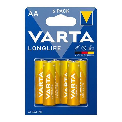 Μπαταρία Alkaline Varta Longlife AA LR06 (4+2 τεμ.)
