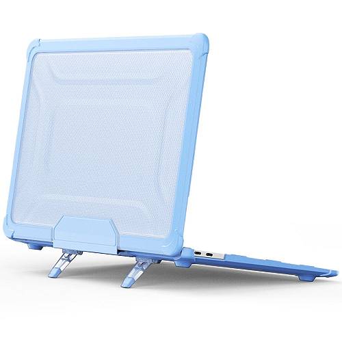 Θήκη για MacBook Sonique Icy με Βάση Στήριξης Apple MacBook Air 13" 2018/2020 Γαλάζιο