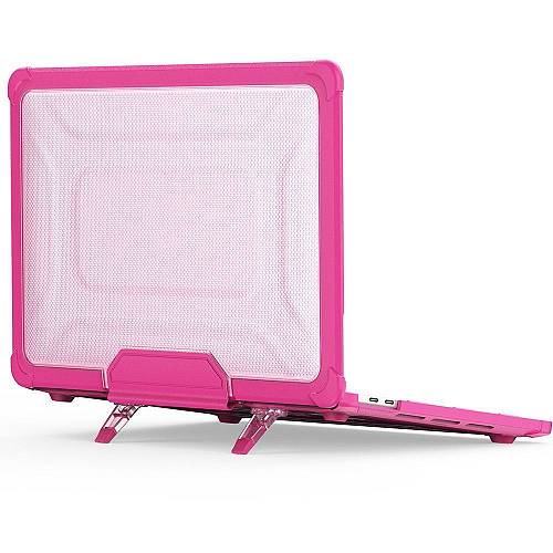 Θήκη για MacBook Sonique Icy με Βάση Στήριξης Apple MacBook Pro 13" 2018/2020/2022 Ροζ