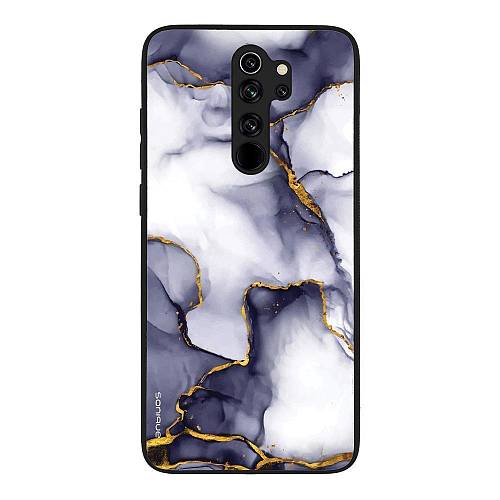 Θήκη Sonique Marble Series για Xiaomi Redmi Note 8 Pro Μωβ Γκρι
