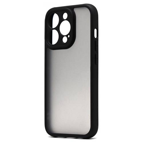 Θήκη TPU & PC inos Apple iPhone 15 Pro Flame Μαύρο