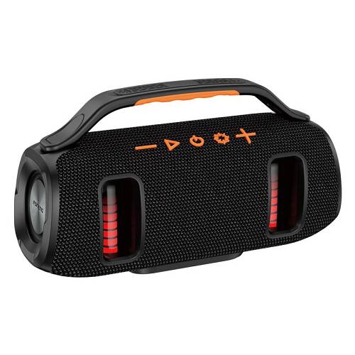 Φορητό Ηχείο Bluetooth Foneng M6 Deep Bass BT 5.3 2400mAh 15W με Λαβή Μαύρο