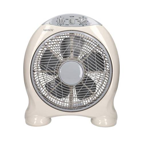 Επιτραπέζιος Ανεμιστήρας Box Niaros Santadi 50W Μπεζ