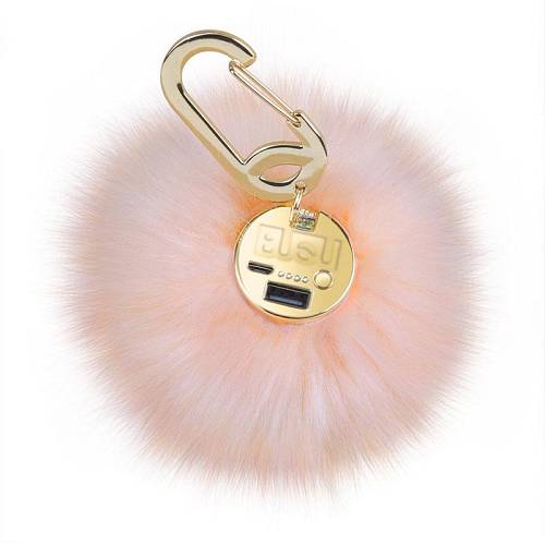 Φορτιστής Ανάγκης BuQu POOF 2500mAh Ροζ