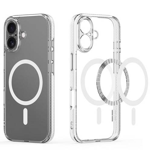 Θήκη TPU & PC Dux Ducis Clin Magnetic MagSafe Apple iPhone 17 Διάφανο