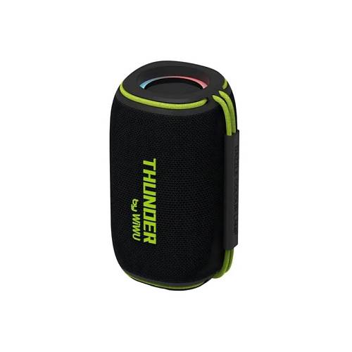 Φορητό Ηχείο Bluetooth WiWU Thunder H5 TWS BT 5.3 USB MicroSD IPX6 2400mAh 15W Μαύρο