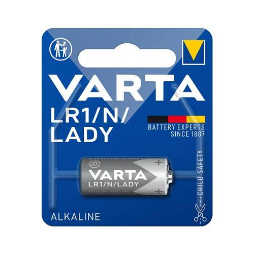 Μπαταρία Alkaline Varta LR1 LADY N 1.5V (1 τεμ)