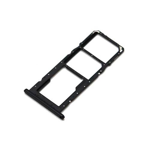Βάση Κάρτας Sim & SD Samsung A025G Galaxy A02s Μαύρο (Original)