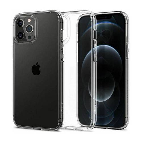 Θήκη TPU & PC Spigen Ultra Hybrid Apple iPhone 12/ 12 Pro Διάφανο