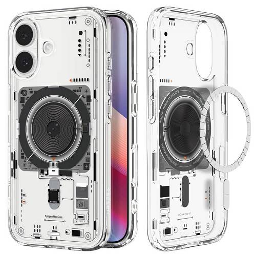 Θήκη TPU & PC Spigen Ultra Hybrid Magsafe Apple iPhone 17 Neo One Διάφανο
