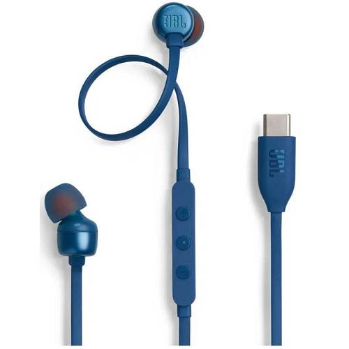 Hands Free Stereo JBL Tune T310C USB C Μπλε