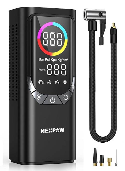 NEXPOW συμπιεστής αέρος αυτοκινήτου NP17, 6000mAh, 150PSI AVP-NP17