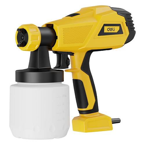 DELI ηλεκτρικό πιστόλι βαφής DC090 με δοχείο 800ml, 450W DC090