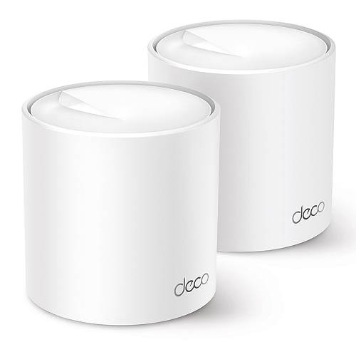 TP-LINK Home Mesh WiFi 6 System Deco X50, 3000Mbps AX3000, V1.0, 2τμχ DECO-X50-2PACK