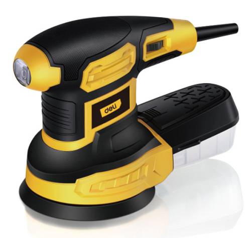 DELI έκκεντρο τριβείο DL-SG125-E3, 360W, Φ125mm, ρυθμιζόμενη ταχύτητα & συλλέκτη DL-SG125-E3