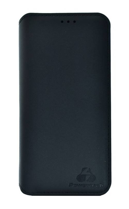 POWERTECH Θήκη Slim Leather για Xiaomi Redmi Note 6, μαύρη MOB-1176