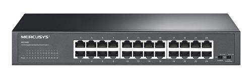 MERCUSYS desktop/rackmount switch MS124GS, 24x Gigabit θύρες, V1.0 MS124GS