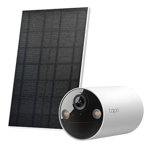 TP-LINK smart ηλιακή κάμερα Tapo C410 KIT, 2K/3MP, WiFi, IP65, V2.0 TAPO-C410KIT