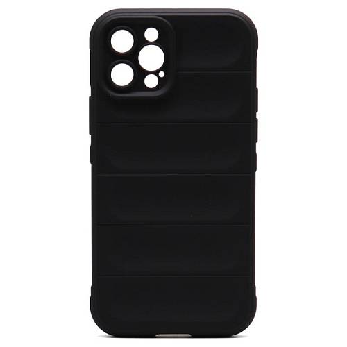 Θήκη Shield TPU inos Apple iPhone 12 Pro Stripes Μαύρο