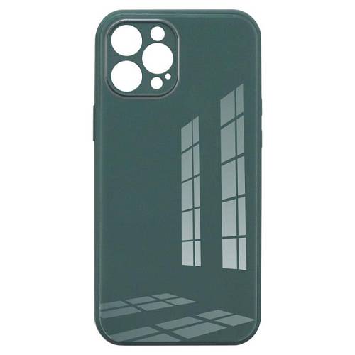 Θήκη TPU & Glass inos Apple iPhone 12 Pro Max CamGuard Πράσινο