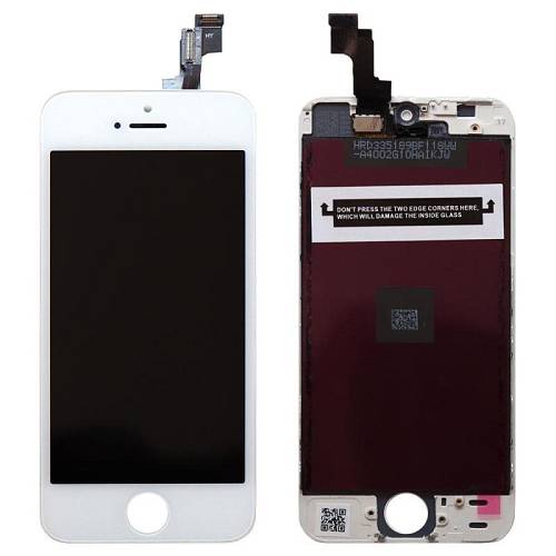 Οθόνη με Touch Screen Apple iPhone 5S/ iPhone SE Λευκό (OEM)