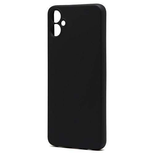 Θήκη Liquid Silicon inos Samsung A055F Galaxy A05 L-Cover Μαύρο