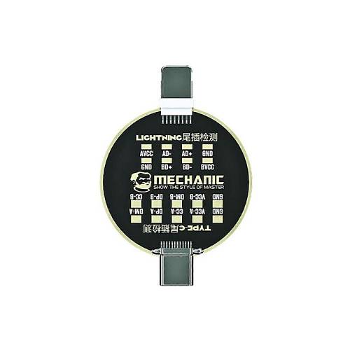 Πλακετάκι Δοκιμής & Μέτρησης Φόρτισης Mechanic T810 USB C & Lightning