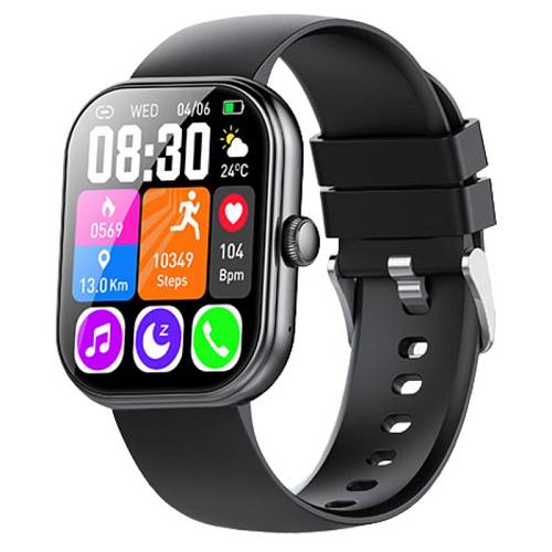 Smartwatch Devia WT6 2.01" Μαύρο